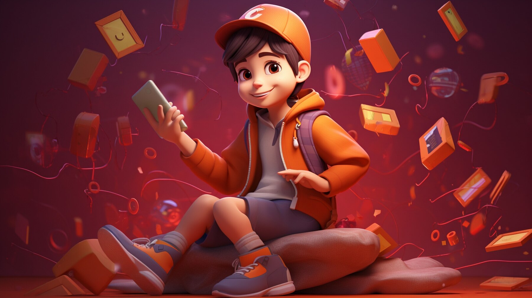 Motion graphics for advertisement